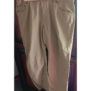 L.L. Bean Men’s Size 36x30 Khaki Cotton Pants – Classic Fit Casual Outdoor